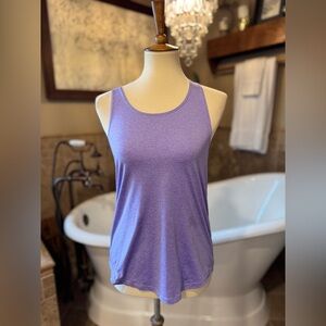 KIAVA purple braided back Tank Top medium